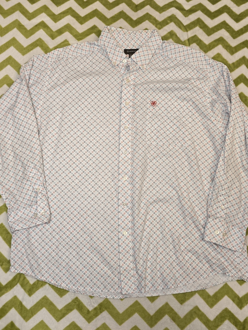 Ariat Men's Geometric Print Size XXL